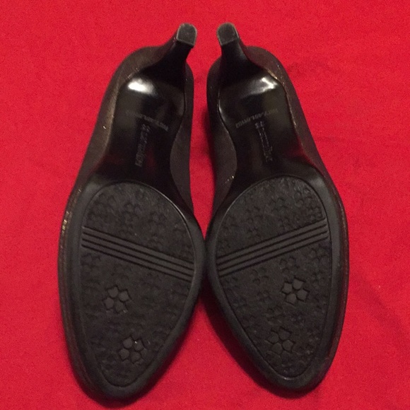 NATURALIZER N5 CONTOUR BLACK/GOLD SHINEY7.5M SHOES - Picture 6 of 7